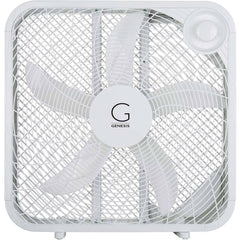 Genesis - Fans Type: Box Fan Blade Size: 10 (Inch) - Top Tool & Supply