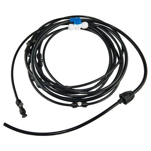 6093N Black Misting System Tubing W/ Nozzles - Exact Industrial Supply