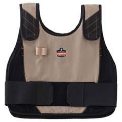 6215 L/XL KHAKI COOLING VEST&PACK - Top Tool & Supply