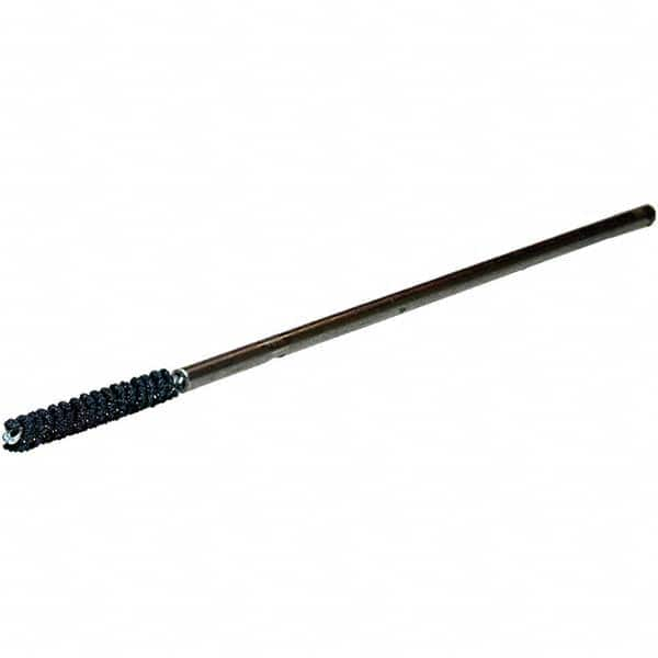 Weiler - 0.217" to 5.5mm Bore Diam, 320 Grit, Silicon Carbide Flexible Hone - Top Tool & Supply