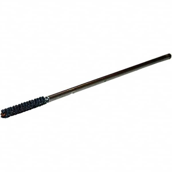 Weiler - 0.315" to 8mm Bore Diam, 240 Grit, Silicon Carbide Flexible Hone - Top Tool & Supply