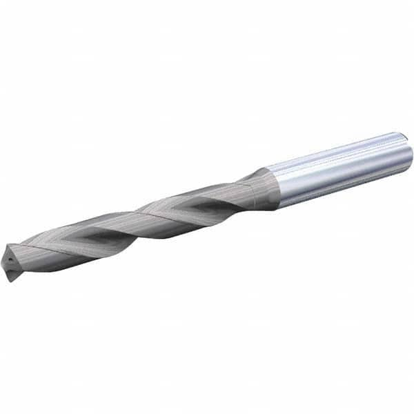 Screw Machine Length Drill Bit: 0.248″ Dia, 140 °, Solid Carbide AlTiN & TiN Finish, Right Hand Cut, Spiral Flute, Straight-Cylindrical Shank, Series HPX