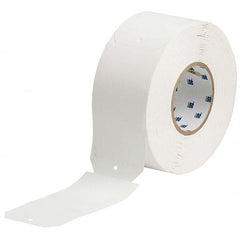 Brady - Labels, Ribbons & Tapes Type: Die-Cut Tags for Printers Color: White - Top Tool & Supply