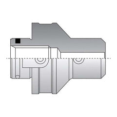 Allied Machine and Engineering - 72mm Diam Radial Clamp Cylindrical Shank Adapter Modular Reamer Body - Top Tool & Supply