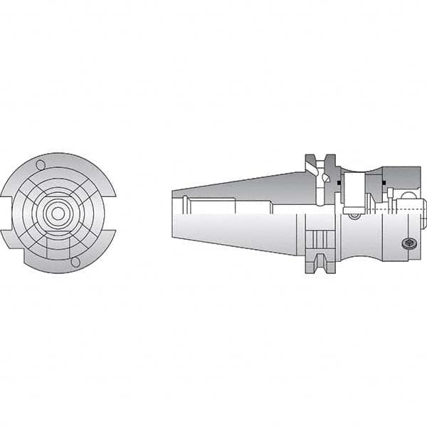 Allied Machine and Engineering - 63mm Diam Radial Clamp CAT45 Shank Modular Reamer Body - Exact Industrial Supply