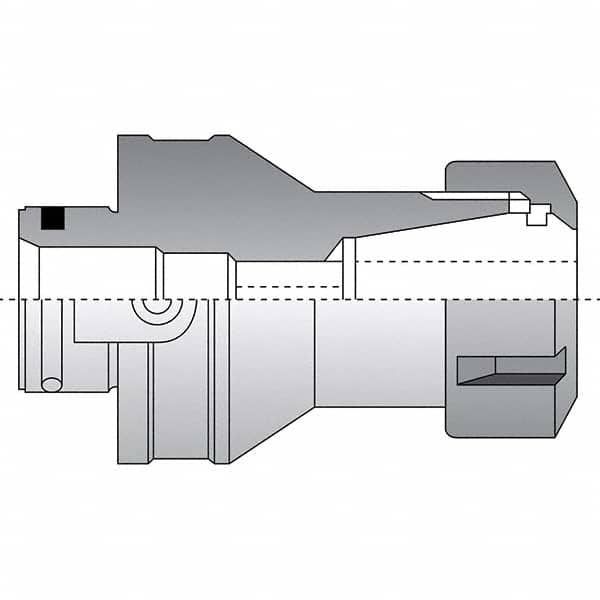 Allied Machine and Engineering - 63mm Diam Radial Clamp ER40 Collet Chuck Adapter Modular Reamer Body - Top Tool & Supply