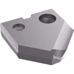 Allied Machine and Engineering - 13mm Diam 90° Seat Size 0 Spade Drill Insert - Top Tool & Supply