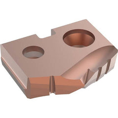 Allied Machine and Engineering - 10.8mm Diam 132° Seat Size Y Spade Drill Insert - Top Tool & Supply