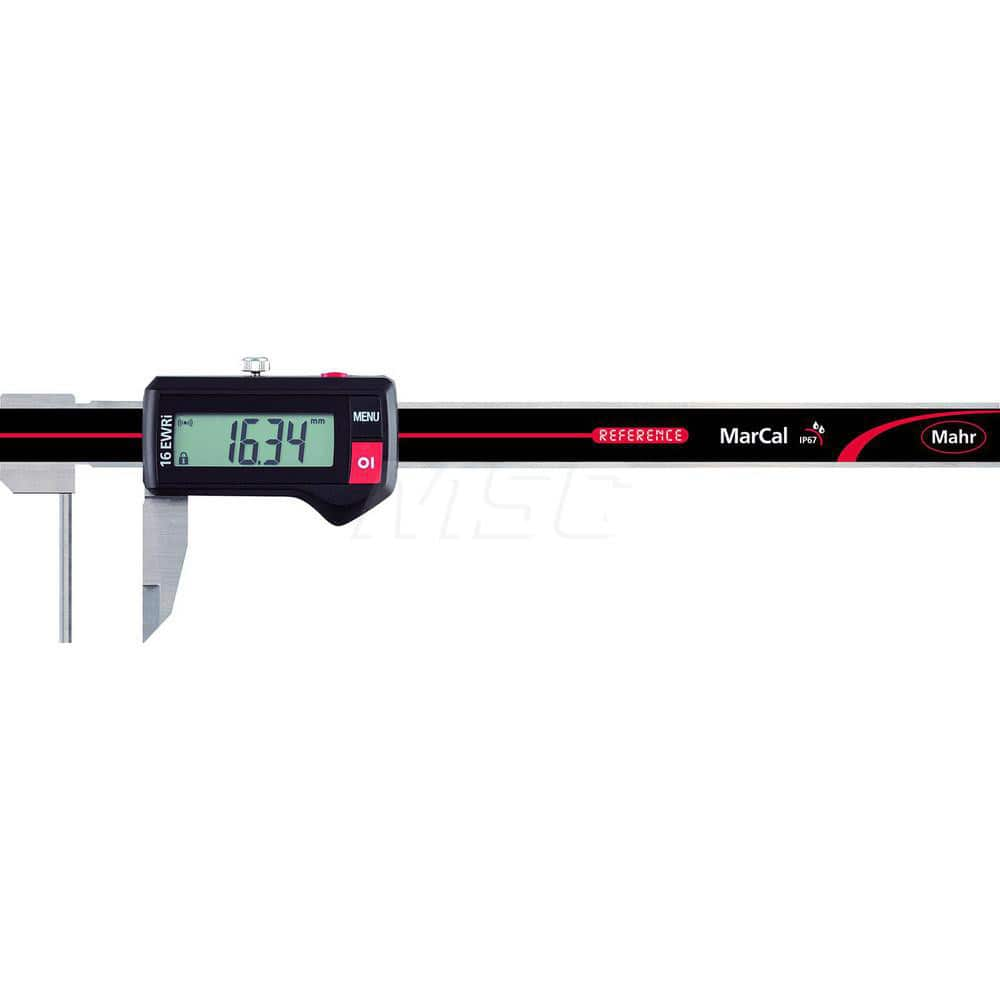 Mahr - Electronic Calipers; Minimum Measurement (mm): 0.00 ; Minimum Measurement (Decimal Inch): 0.0000 ; Maximum Measurement (Decimal Inch): 6 ; Maximum Measurement (mm): 150.00 ; Accuracy Plus/Minus (Decimal Inch): 0.0020 ; Accuracy Plus/Minus (mm): 0. - Exact Industrial Supply