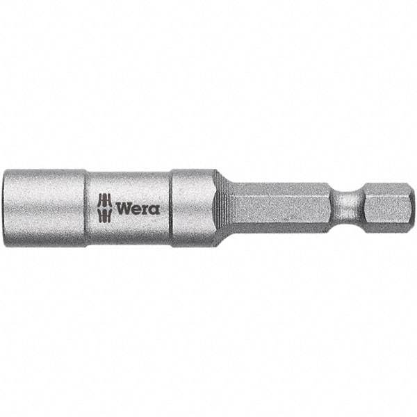 Wera - 1/4" Bit Holder - 1/4" Hex Drive, 2-1/4" OAL - Top Tool & Supply