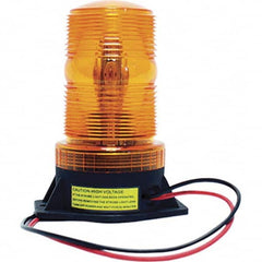 Railhead Corporation - Strobe & Flashing Lights Light Type: Single; Double; Quad; Revolving Lens Color: Amber - Top Tool & Supply