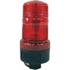 Railhead Corporation - Strobe & Flashing Lights Light Type: Single; Double; Quad; Revolving Lens Color: Red - Top Tool & Supply