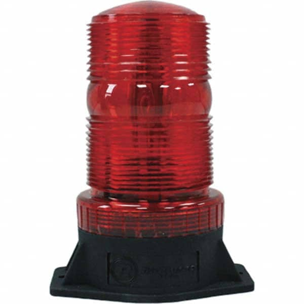 Railhead Corporation - Strobe & Flashing Lights Light Type: Single; Double; Quad; Revolving Lens Color: Red - Top Tool & Supply