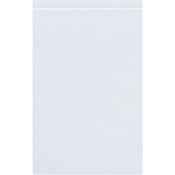 Value Collection - Pack of (1,000), 8 x 10" 4 mil Reclosable Poly Bags - Top Tool & Supply