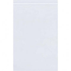 Value Collection - Pack of (1,000), 8 x 10" 4 mil Reclosable Poly Bags - Top Tool & Supply