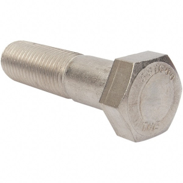 Value Collection - 1-8 3-1/2" Long Hex Head Cap Screw - Top Tool & Supply