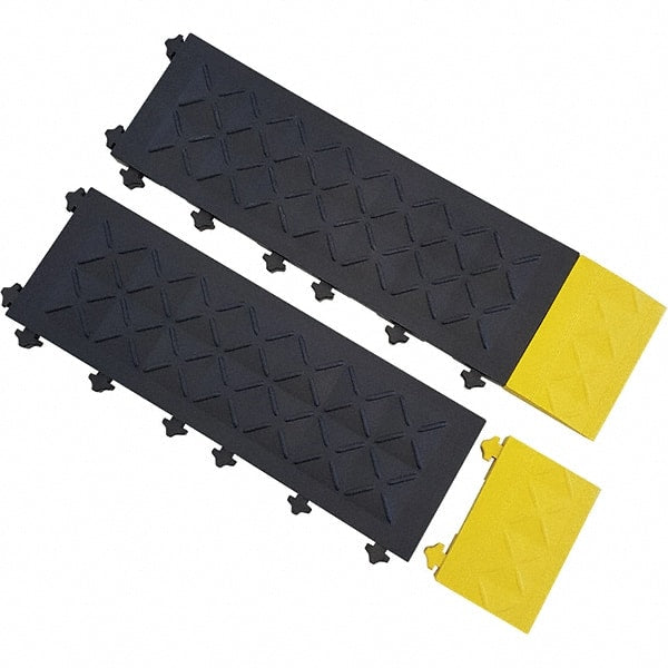 Ergo Advantage - 6" Long x 4" Wide x 1" Thick, Anti-Fatigue Modular Matting Anti-Fatigue Flooring - Top Tool & Supply