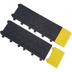 Ergo Advantage - 6" Long x 4" Wide x 1" Thick, Anti-Fatigue Modular Matting Anti-Fatigue Flooring - Top Tool & Supply