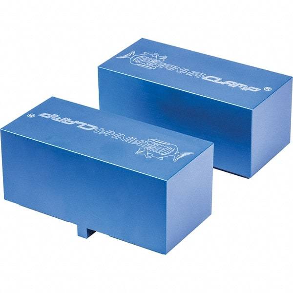 Piranha Clamp - Vise Jaw Sets Jaw Width (mm): 61.00 Set Type: Standard - Top Tool & Supply