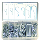 150 Pc. Hitch Pin Clip Assortment - Top Tool & Supply