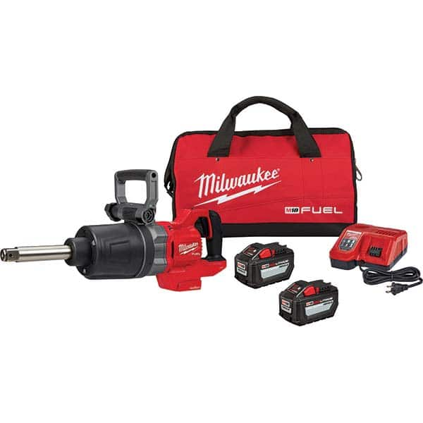 Milwaukee Tool - Cordless Impact Wrenches & Ratchets Voltage: 18.00 Drive Size (Inch): 1 - Top Tool & Supply