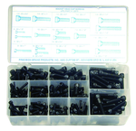 190 Pc. Socket Head Cap Screw Assortment - Top Tool & Supply