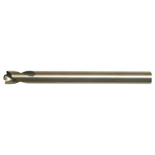 10.00mm RHS / RHC HSS-CO 8% (M42) 135 Degree Split Point Welding Point Drill - Straw / Gold Oxide - Exact Industrial Supply