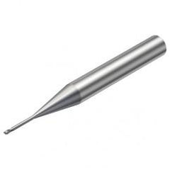 R216.32-01030-AI10G 1620 1mm 2 FL Solid Carbide End Mill - Corner Radius w/Cylindrical Shank - Top Tool & Supply