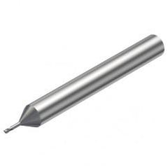 R216.32-00830-AJ08G 1620 0.8mm 2 FL Solid Carbide End Mill - Corner Radius w/Cylindrical Shank - Top Tool & Supply