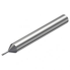 R216.32-01030-AJ10G 1620 1mm 2 FL Solid Carbide End Mill - Corner Radius w/Cylindrical Shank - Top Tool & Supply