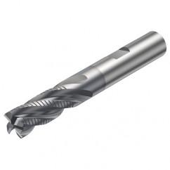 R216.34-12030-BC26B 1620 12mm 4 FL Solid Carbide End Mill - Corner Radius w/Weldon Shank - Top Tool & Supply