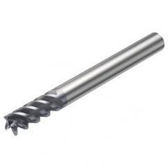 R216.34-10050-AK22P 1630 10mm 4 FL Solid Carbide End Mill - Corner Radius w/Cylindrical Shank - Top Tool & Supply
