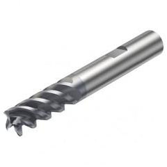 R216.34-14050-BC26P 1630 14mm 4 FL Solid Carbide End Mill - Corner Radius w/Weldon Shank - Top Tool & Supply