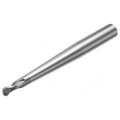 R216.42-04030-AP04G 1620 4mm 2 FL Solid Carbide Ball Nose End Mill w/Cylindrical Shank - Top Tool & Supply