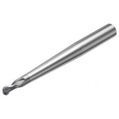 R216.42-10030-AP10G 1620 10mm 2 FL Solid Carbide Ball Nose End Mill w/Cylindrical Shank - Top Tool & Supply