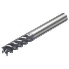 RA216.24-1650AAK12P 1620 6.35mm 4 FL Solid Carbide End Mill - Corner Radius w/Cylindrical Shank - Top Tool & Supply