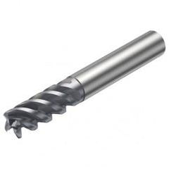 R216.24-20050FCC38P 1620 20mm 4 FL Solid Carbide End Mill - Corner Radius w/Cylindrical - Neck Shank - Top Tool & Supply