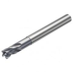 R216.24-06030BAJ06G 1610 6mm 4 FL Solid Carbide End Mill - Corner Radius w/Cylindrical Shank - Top Tool & Supply