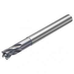 R216.24-10030BAJ10G 1610 10mm 4 FL Solid Carbide End Mill - Corner Radius w/Cylindrical Shank - Top Tool & Supply
