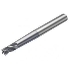 R216.24-12030CAP12G 1610 12mm 4 FL Solid Carbide End Mill - Corner Radius w/Cylindrical Shank - Top Tool & Supply