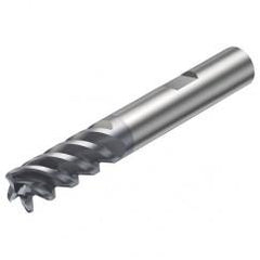 R216.24-14050GBC26P 1630 14mm 4 FL Solid Carbide End Mill - Corner Radius w/Weldon Shank - Top Tool & Supply