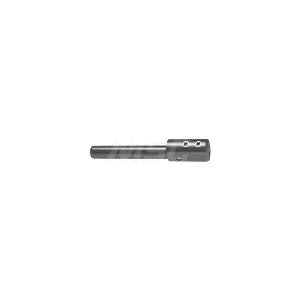 Guhring GB108.0016.090.00.22.N.IK.RND 10.00mm Shank 90.00mm OAL Round Shank Holder with Top Clamping Screw, No Clamping Surfaces Used with 8mm Shank Tools