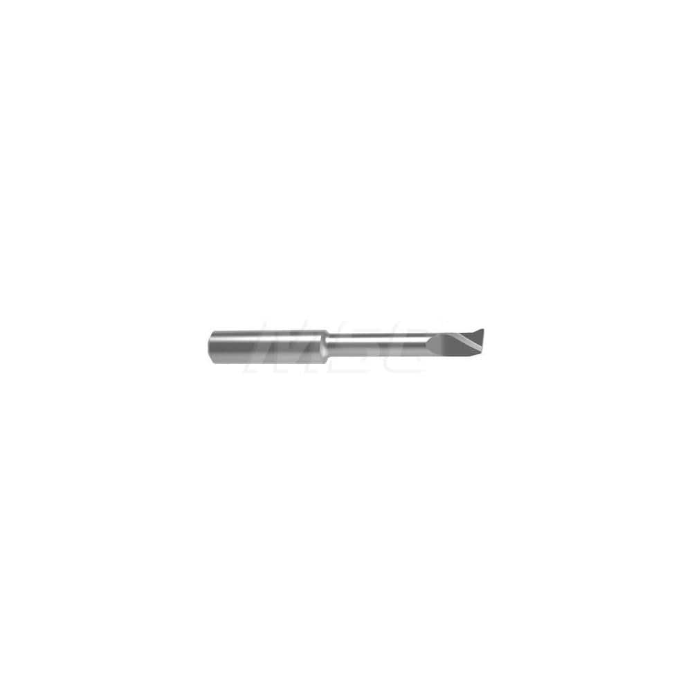 Internal Boring Bar: 0.2756″ Min Bore, 2.0472″ Max Depth, Right Hand Cut, Carbide 3.0315″ OAL, 0.0039″ Corner Radius