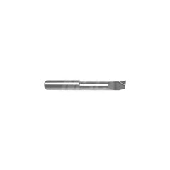 Internal Boring Bar: 0.315″ Min Bore, 1.6535″ Max Depth, Right Hand Cut, Carbide 2.6378″ OAL, 0.0079″ Corner Radius