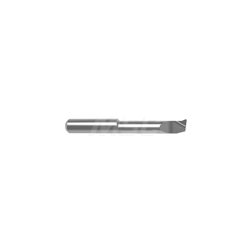 Internal Boring Bar: 0.315″ Min Bore, 2.0472″ Max Depth, Right Hand Cut, Carbide 3.0315″ OAL, 0.0039″ Corner Radius