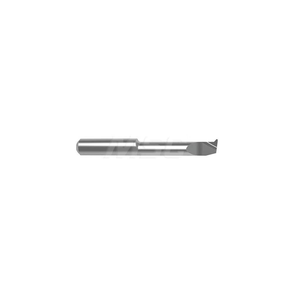 Internal Boring Bar: 0.315″ Min Bore, 1.4567″ Max Depth, Right Hand Cut, Carbide 2.4409″ OAL, 0.0039″ Corner Radius