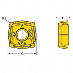 Sandvik Coromant - Indexable Drill Inserts Insert Style: DS20 Insert Size: 0407 - Top Tool & Supply