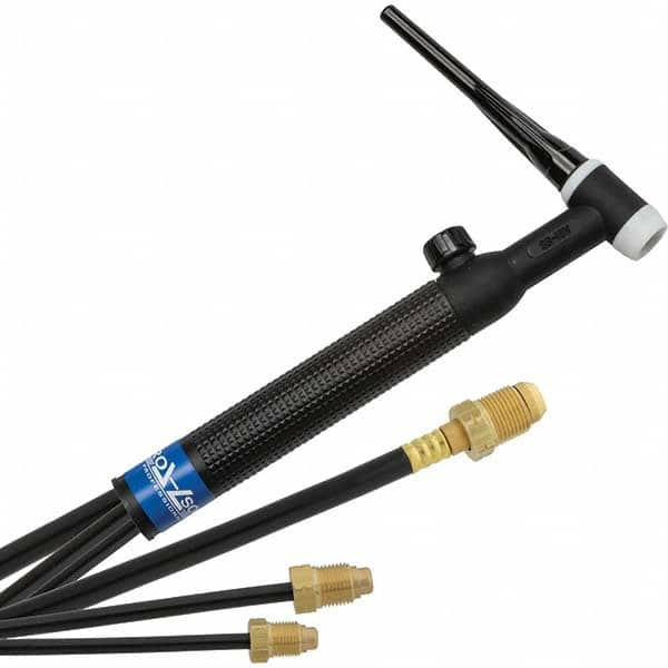 PRO-SOURCE - 350 Amp 25' Rubber Outfit 18V Water Cooled TIG Welding Torch Kit - Top Tool & Supply