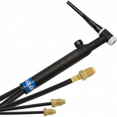 PRO-SOURCE - 350 Amp 12-1/2' Rubber Outfit 18V Water Cooled TIG Welding Torch Kit - Top Tool & Supply