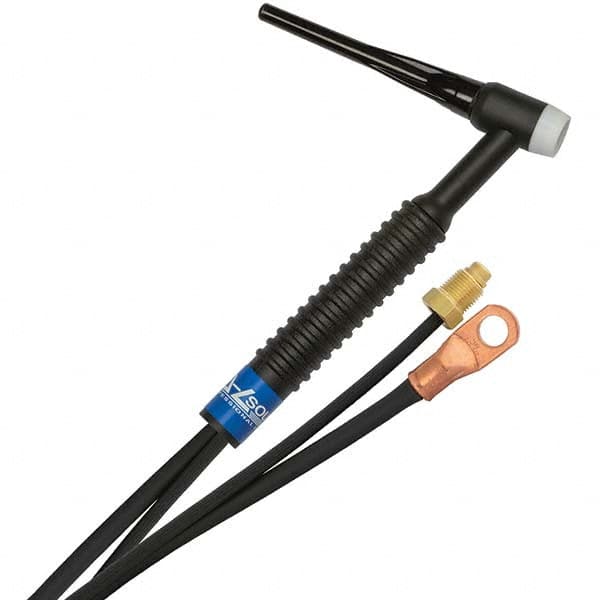 PRO-SOURCE - 150 Amp 25' Rubber Outfit 17 Air Cooled TIG Welding Torch Kit - Top Tool & Supply